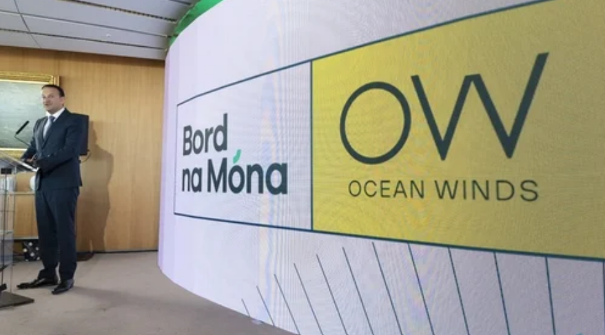 Bord na Móna et Ocean Winds signent un partenariat pour développer deux parcs en mer