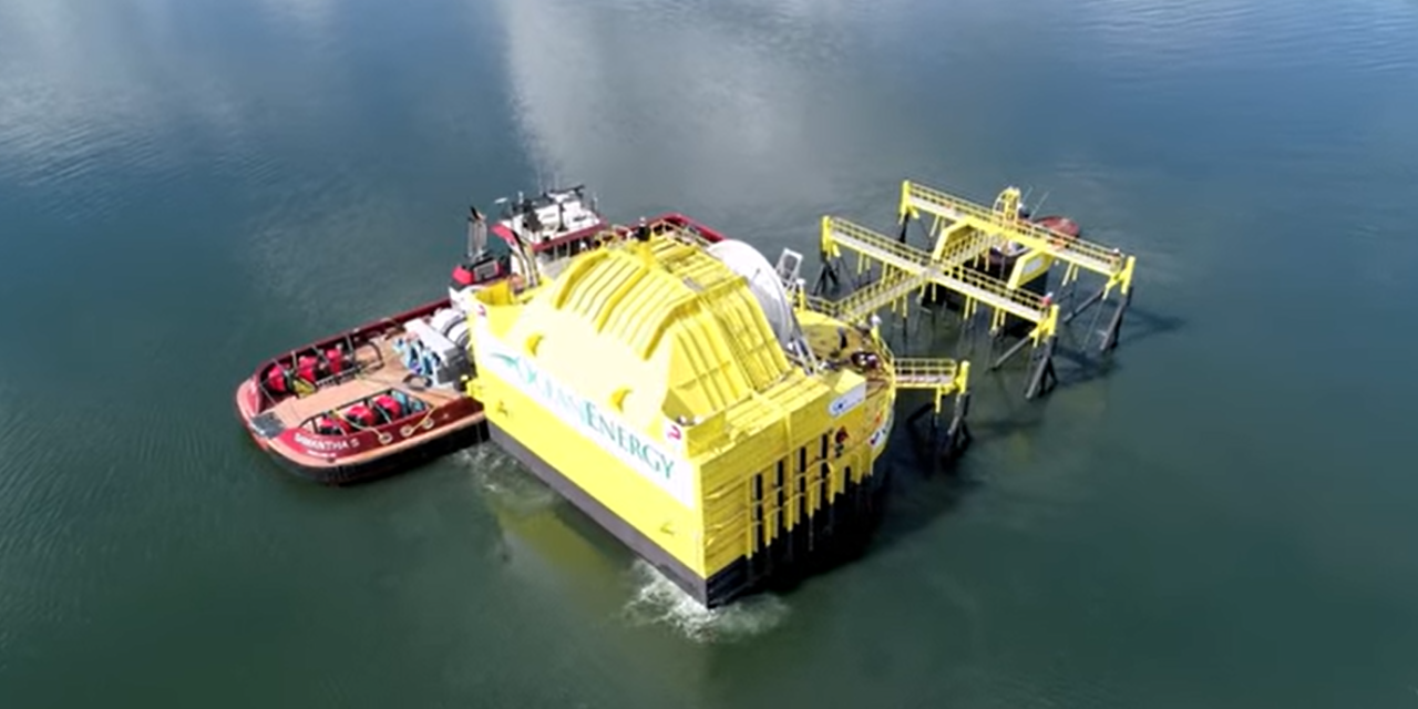 Ocean Energy dévoile un générateur d’énergie houlomotrice flottant de 1,25 MW de la taille d’un immeuble