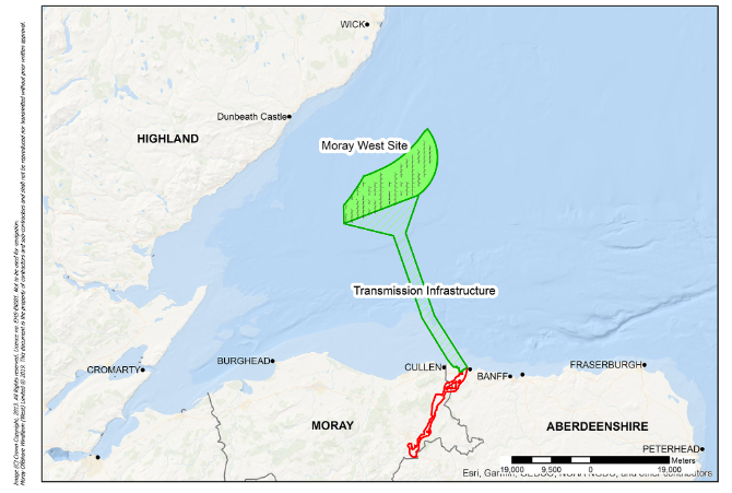 Moray West d’Ocean Winds va alimenter  Google