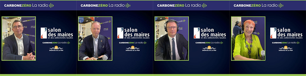 Les énergies de la mer et le nucléaire étaient au salon des maires avec Carbone Zéro