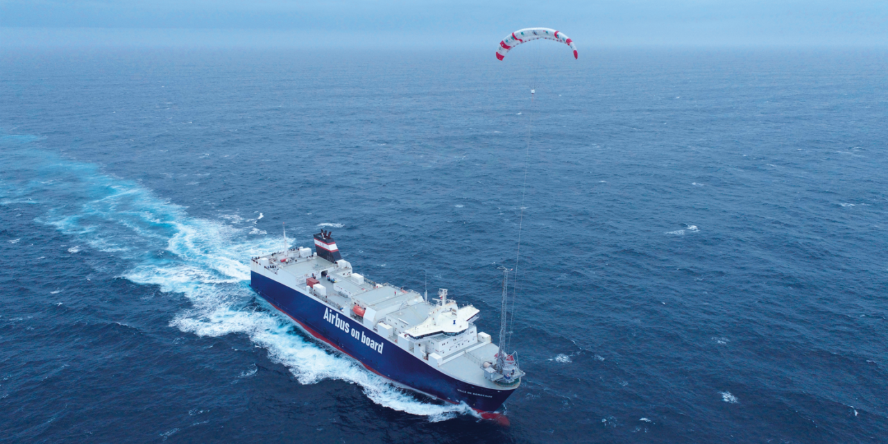 Transport maritime décarbonné : vol du kite d’Airseas en images
