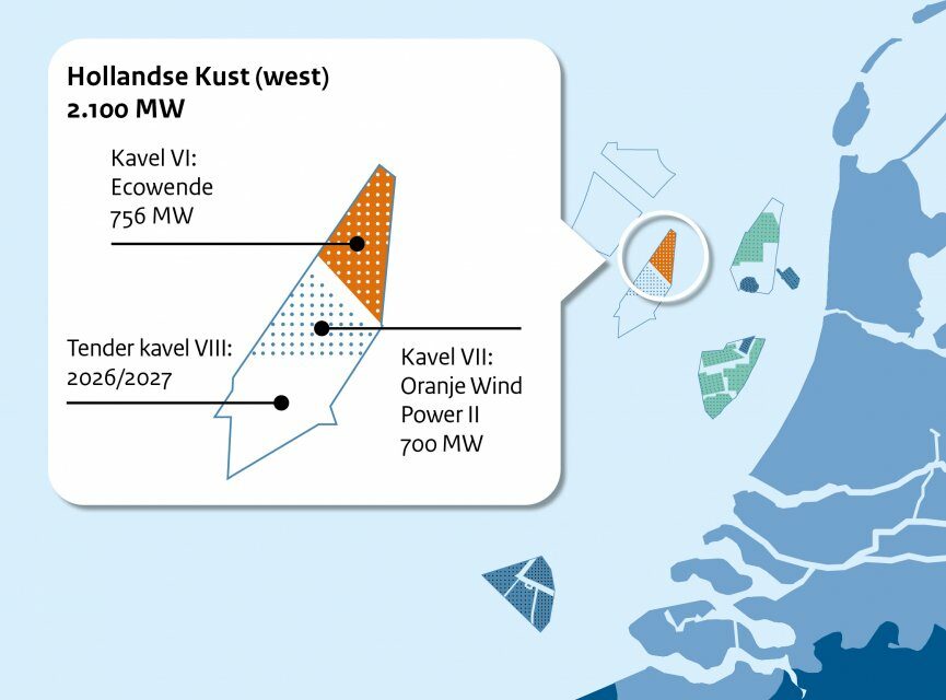 La JV Shell et Eneco remporte l’appel d’offres Hollandse Kust (ouest) lot VI