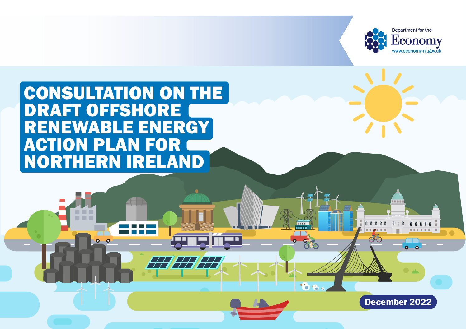L’Irlande du Nord : Consultation pour le plan d’action avec 1 GW d’éolien en mer