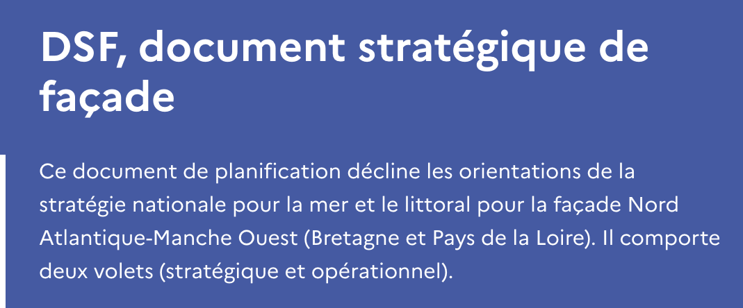 Installation du Conseil Maritime de la façade nord atlantique manche ouest