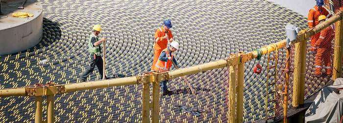 Saint-Brieuc : Tirage de câbles pour les 62 éoliennes en mer