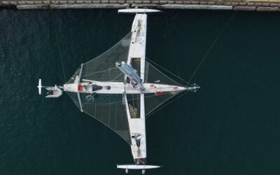 L’Hydroptère revient en France