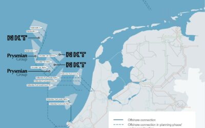 Prysmian remporte les contrats de TenneT pour les deux projets de connexion pour un montant de € 8,5 milliards