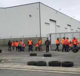 Navexpo est annulé… depuis ce matin les grévistes du port bloquent l’entrée