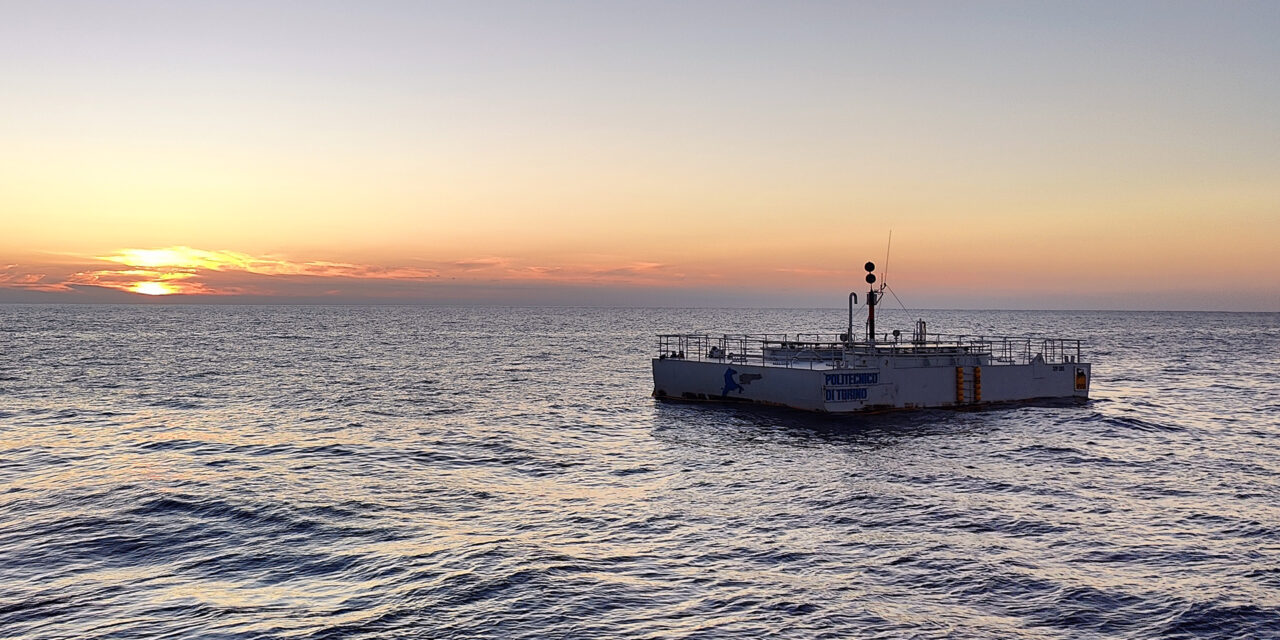 ISWEC, le démonstrateur houlomoteur est installé