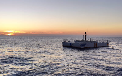 ISWEC, le démonstrateur houlomoteur est installé