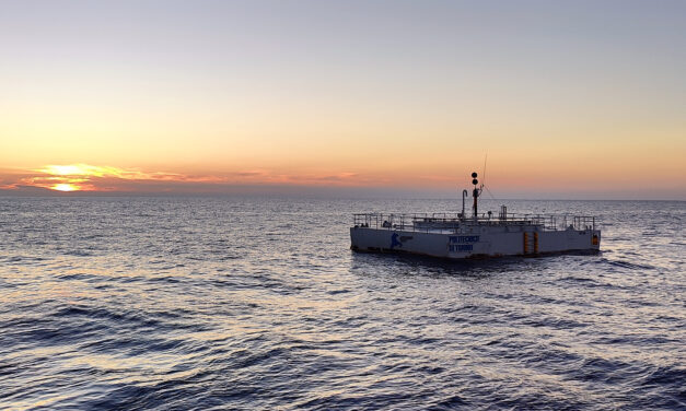 ISWEC, le démonstrateur houlomoteur est installé