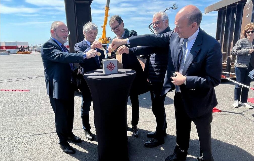 Le chantier de la ferme pilote en Méditerranée Eolmed est inauguré aujourd’hui