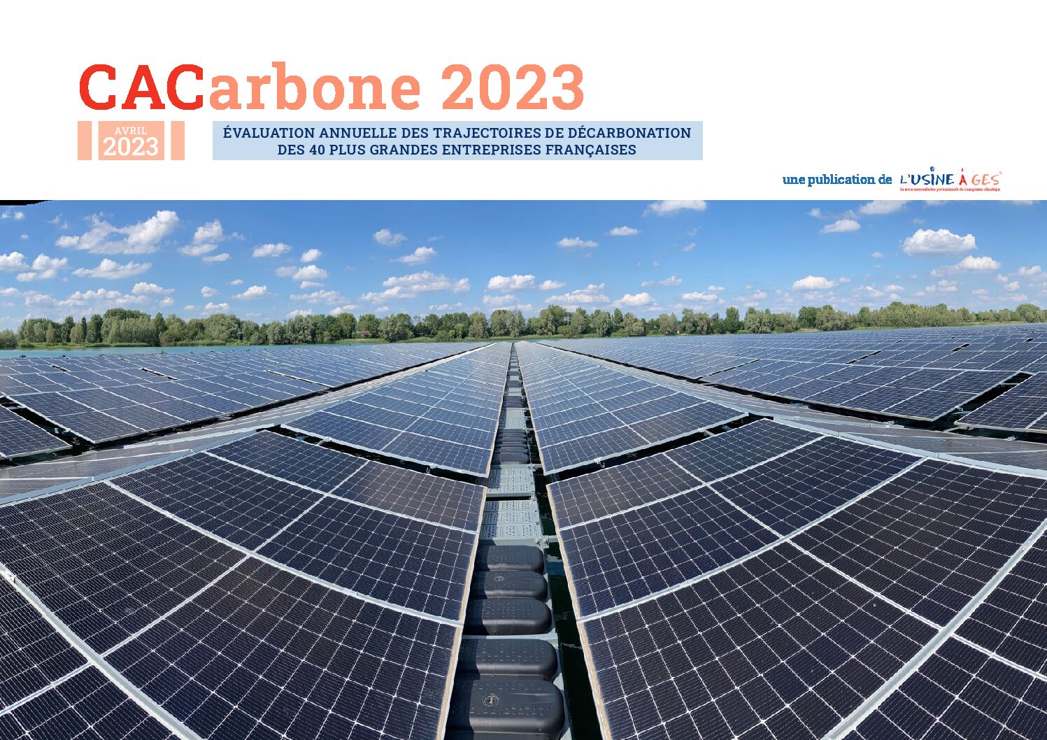 CACarbone : La première étude annuelle sur la décarbonation des entreprises du CAC 40