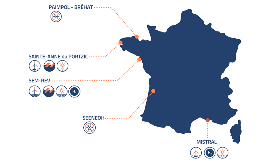 Le plus grand centre européen d’essais en mer pour l’éolien flottant, mais pas seulement, est créé en France