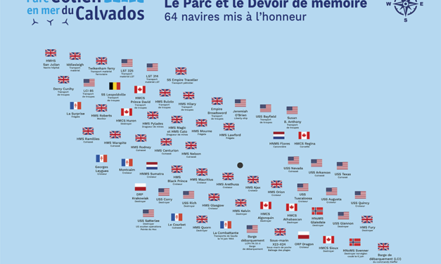 Parc éolien du Calvados et le Devoir de mémoire, 64 Bateaux mis à l’honneur. 2