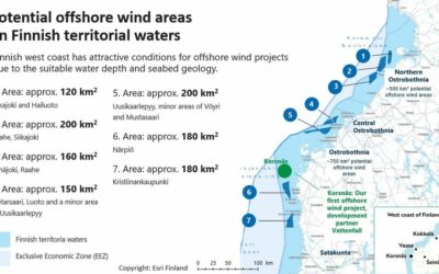 La Finlande lance des appels d’offres pour 6 GW de capacité éolienne offshore