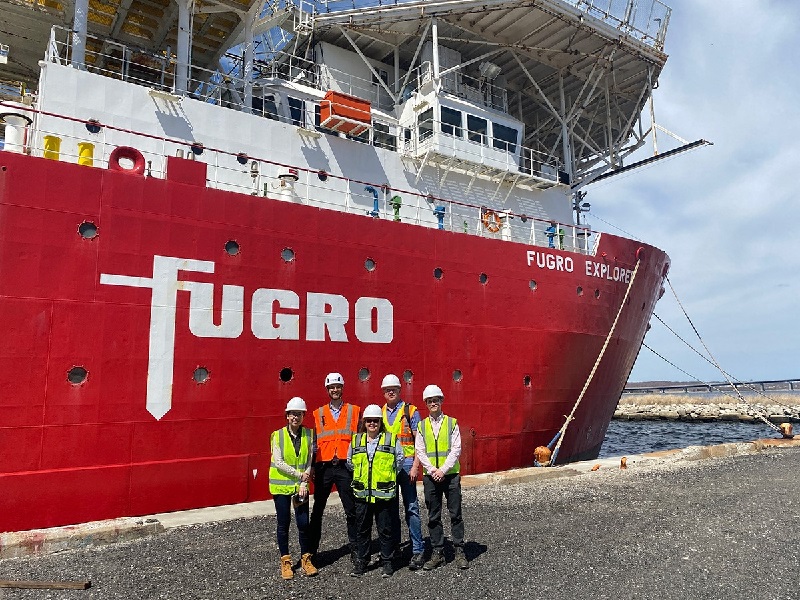 SouthCoast Wind : Fugro Explorer mène l’étude géotechnique