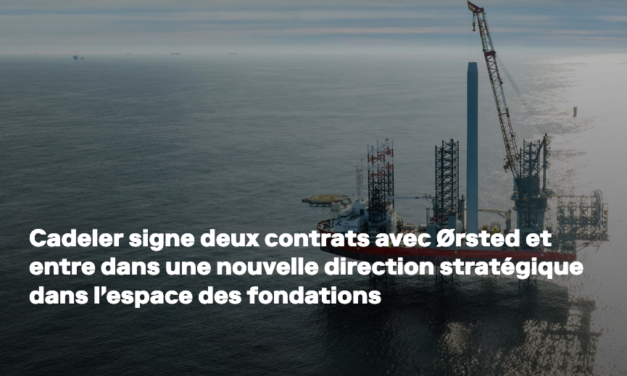Cadeler signe deux nouveaux contrats avec Ørsted pour Hornsea 3