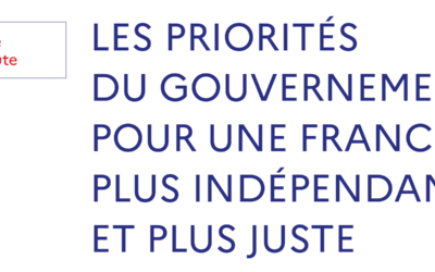 Elisabeth Borne présente sa Feuille de Route sans oublier la PPE.