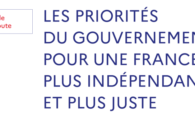 Elisabeth Borne présente sa Feuille de Route sans oublier la PPE.