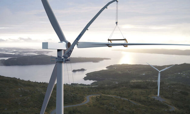 Une nouvelle technologie de pose pour les éoliennes en mer flottantes ou posées