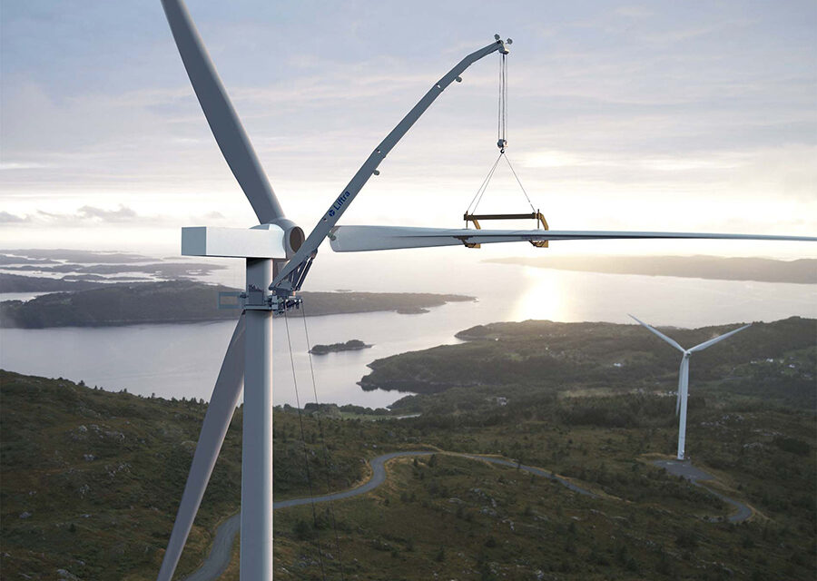 Une nouvelle technologie de pose pour les éoliennes en mer flottantes ou posées