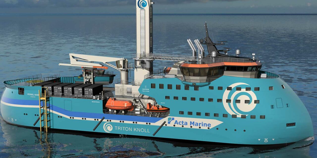 RWE mise sur des navires de services décarbonés pour Triton Knoll et Sofia – 2