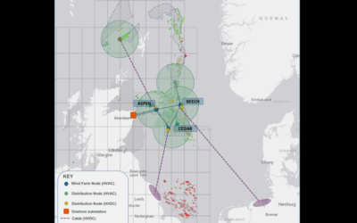 Le développeur éolien offshore Cerulean Winds a dévoilé son plan de 20 milliards de livres sterling pour décarboniser de vastes étendues de la mer du Nord.