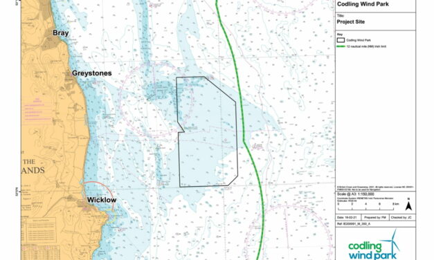 Détail sur les lauréats de la 1ère enchère irlandaise : EDF Renouvelables et Fred. Olsen SeaWind remportent la plus grande zone d’énergie éolienne en mer en Irlande – 1