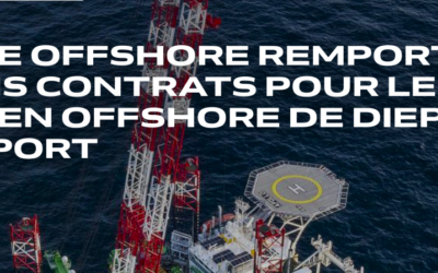 DEME Offshore prend les contrats pour le parc éolien offshore de Dieppe Le Tréport