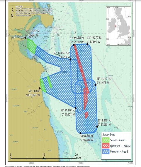 Détail sur les lauréats de la 1ère enchère irlandaise : le parc éolien offshore Dublin Array de RWE – 2