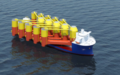Une éolienne flottante pour les typhons avec une véritable capacité de production annuelle