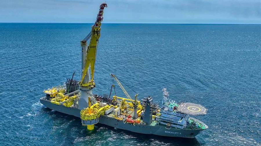 Premier « acier » dans l’océan pour le parc éolien offshore de New York