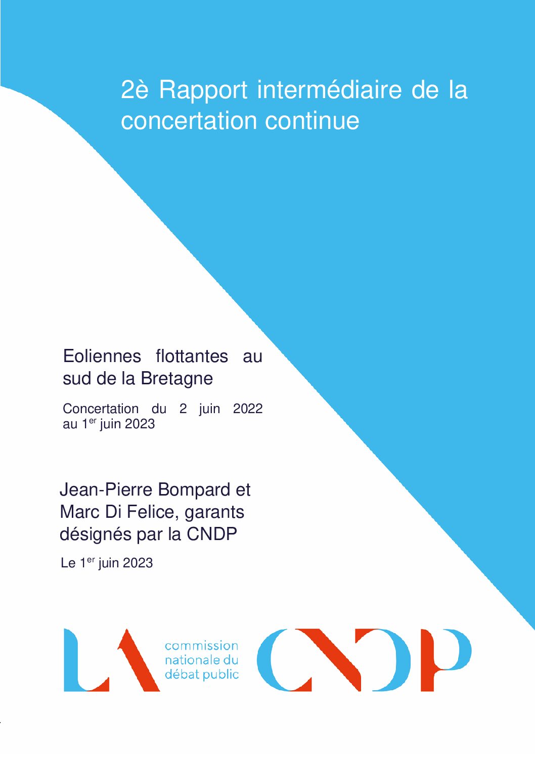 AO5 Sud Bretagne : CNDP, publication du 2è Rapport intermédiaire de la concertation continue