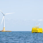 Sealhyfe, la plateforme flottante qui supporte l’électrolyseur de Lhyfe rentre au quai