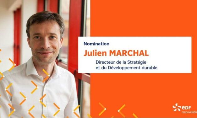 Julien Marchal prend la tête de la direction de la stratégie et du développement durable