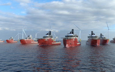 North Star organise une cérémonie de baptême pour le navire Grampian Tyne