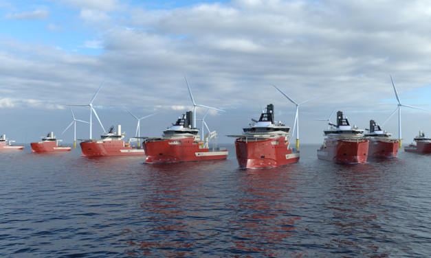North Star organise une cérémonie de baptême pour le navire Grampian Tyne