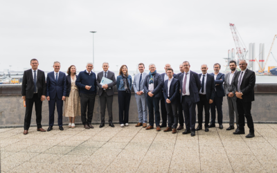 Top départ de l’activité EMR sur le hub du Port de Cherbourg