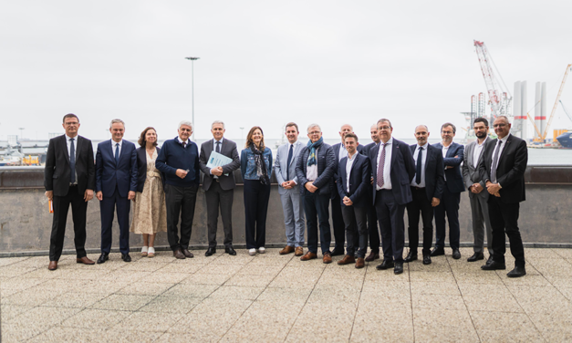 Top départ de l’activité EMR sur le hub du Port de Cherbourg