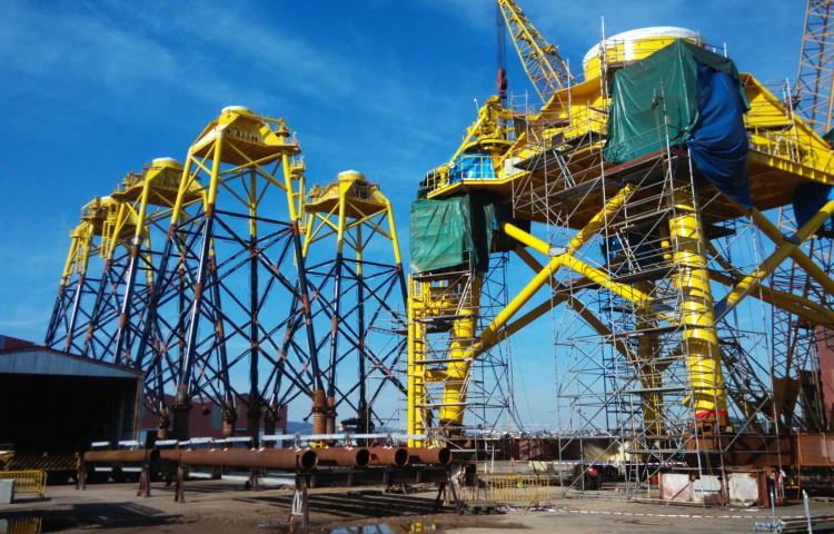 Nervión Naval OffShore (groupe Amper) devient l’une des entreprises ayant la plus grande charge de travail pour les parcs éoliens en mer