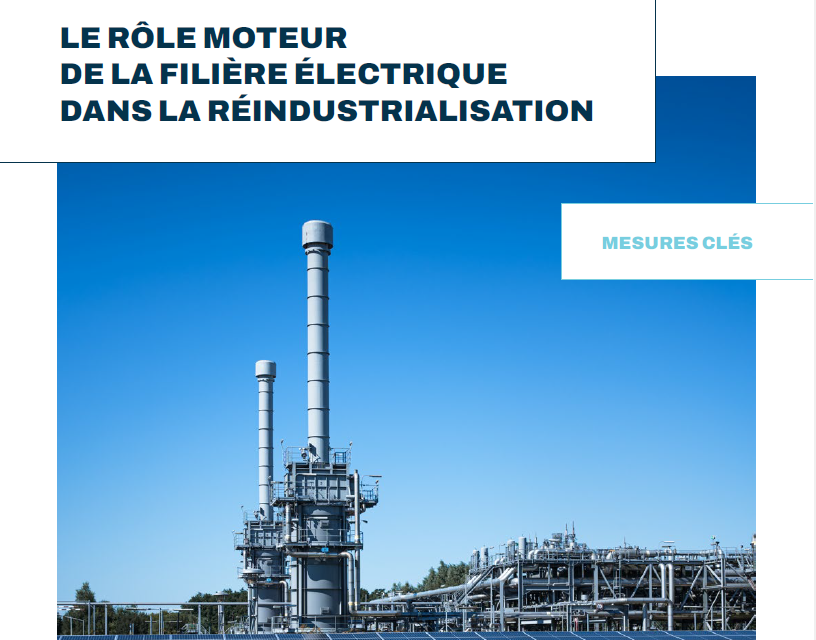 Rapport de l’Union Française de l’électricité : le rôle moteur de la filière électrique dans la réindustrialisation