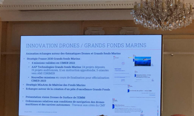 Une assemblée générale sur le thème de la décarbonation du transport maritime et de l’industrie navale