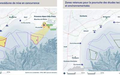 Déminage en Méditerranée des zones de AO6 : RTE lance un appel d’offres