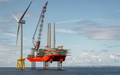 Neart na Gaoithe installe la première éolienne de 8 MW Siemens Gamesa