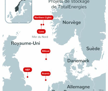 TotalEnergies se porte acquéreur d’une partie du permis d’exploration ExL004 pour du stockage de CO2