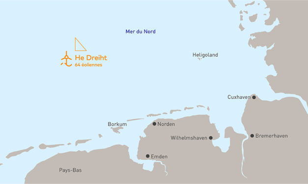 Deutsche Bahn s’assure de l’électricité verte à partir du parc éolien d’EnBW en mer du Nord