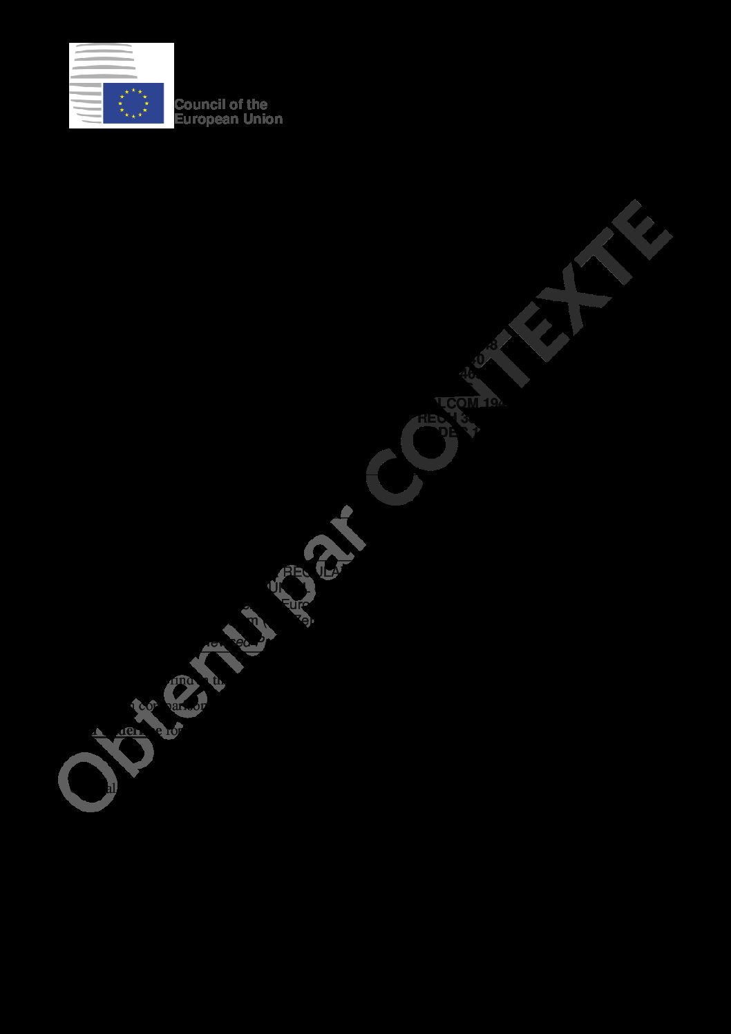 Contexte a publié le nouveau projet de compromis de la présidence espagnole relatif au règlement industrie zéro émission nette