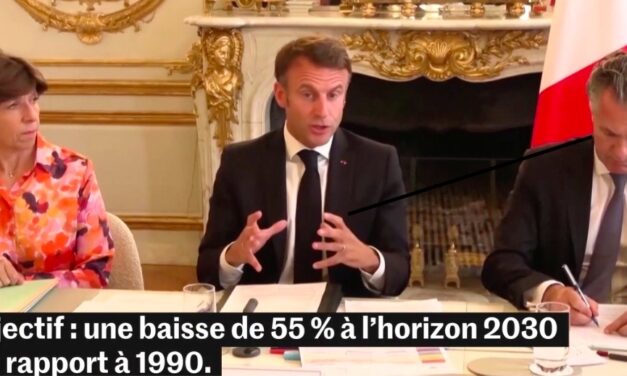 Emmanuel Macron : Objectif, passer « de 60 % d’énergies fossiles à 40 % à l’horizon 2030 » !