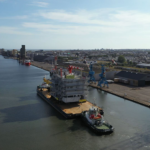 Les Chantiers de l’Atlantique ont livré la sous-station électrique offshore Gode Wind 3 à Ørsted